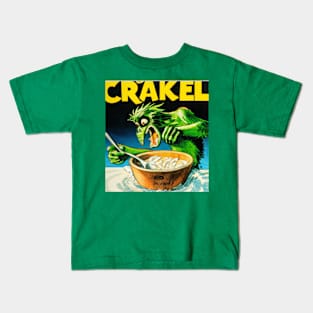 Weird Cereal Box Art Kids T-Shirt